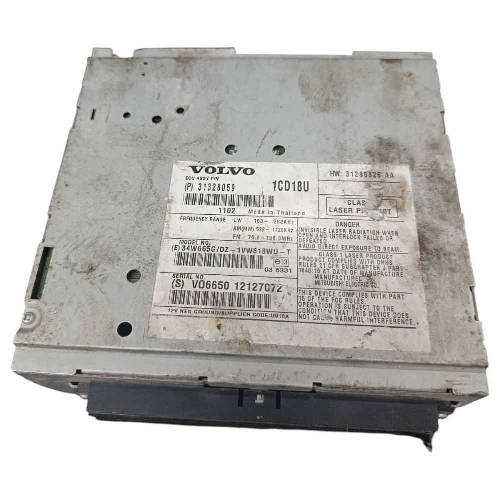 Radiador cd Player volvo C30 2,0 2007 a 2011 3