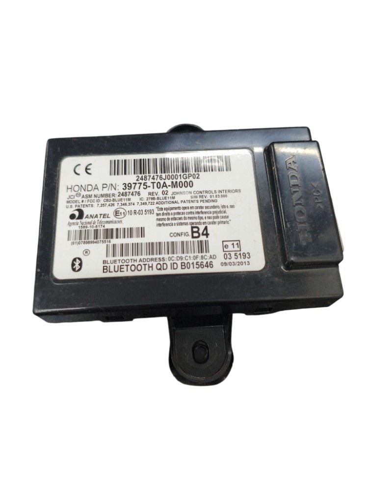 Modulo Bluetooth Honda Crv 2013 2014 2015