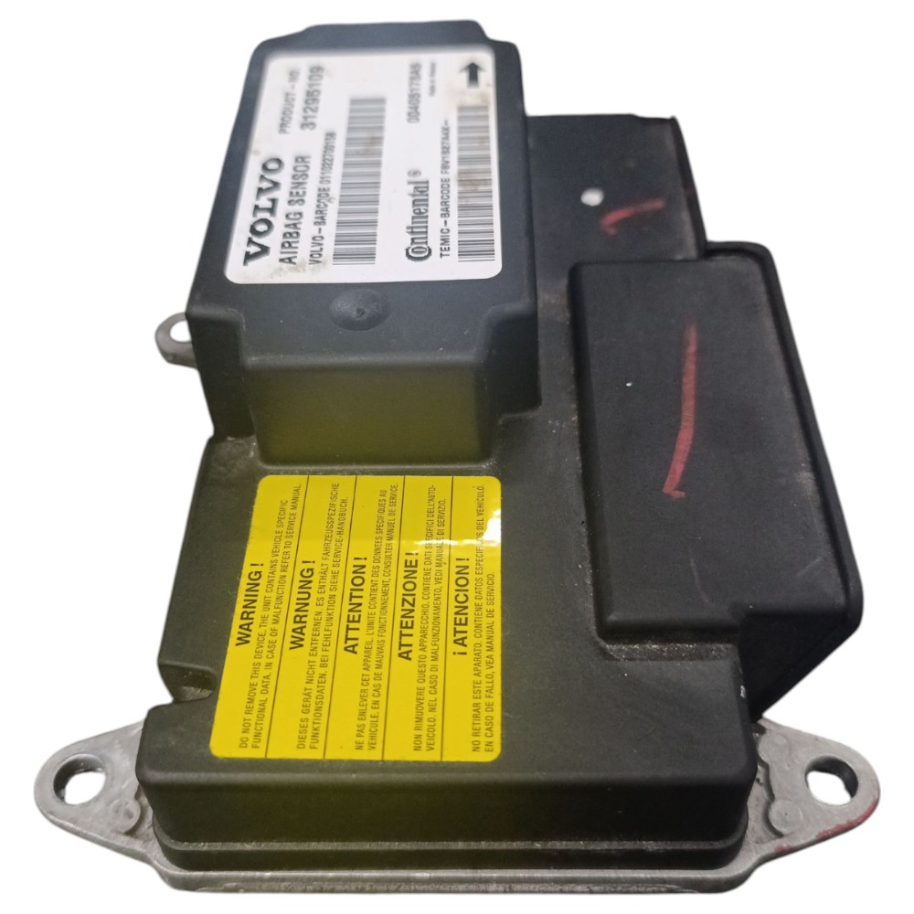 Módulo Impacto colisão acionanado volvo C30 2,0 2007 a 2011 6