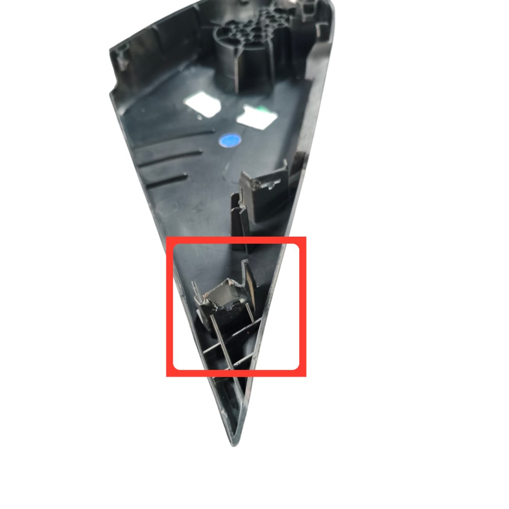 Moldura Banco Esquerdo Mercedes C180 2016 2018 Preto 5