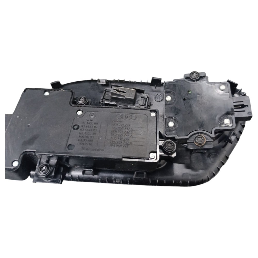 Comando Banco Elétrico  Esquerd Audi A8 2011 Preto 5