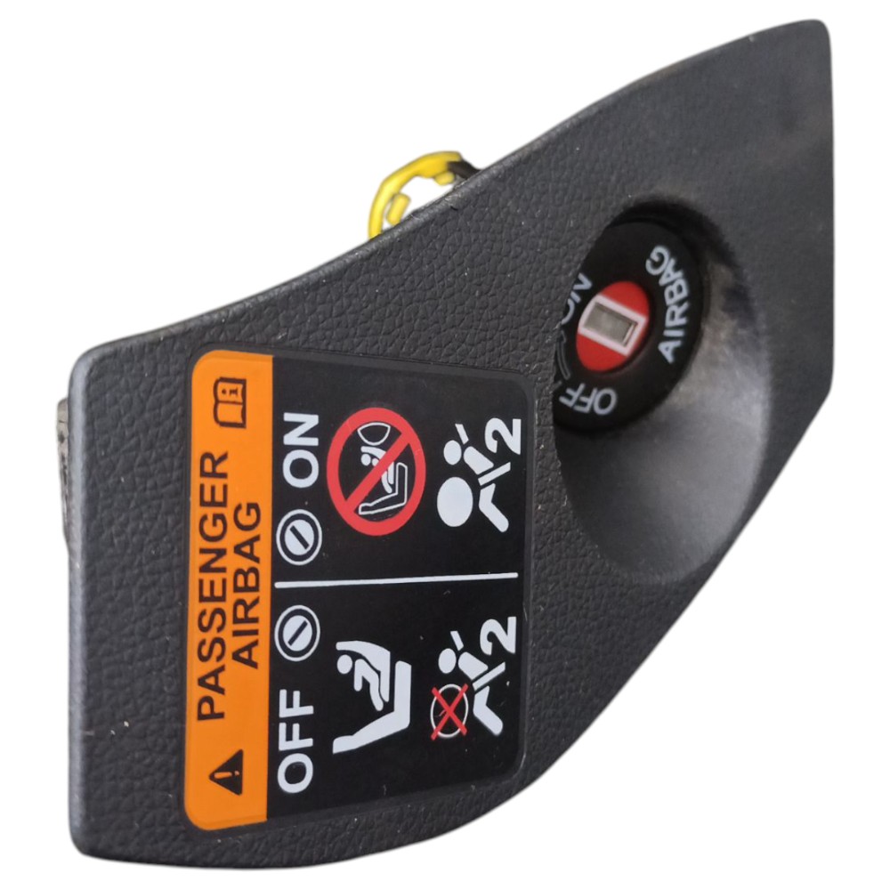 Moldura Com Interruptor Honda Fit 2016 Preto 9