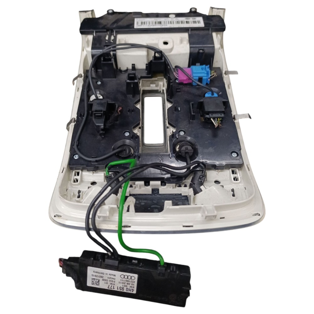 Console Controle Teto Solar Audi A8 2011 6