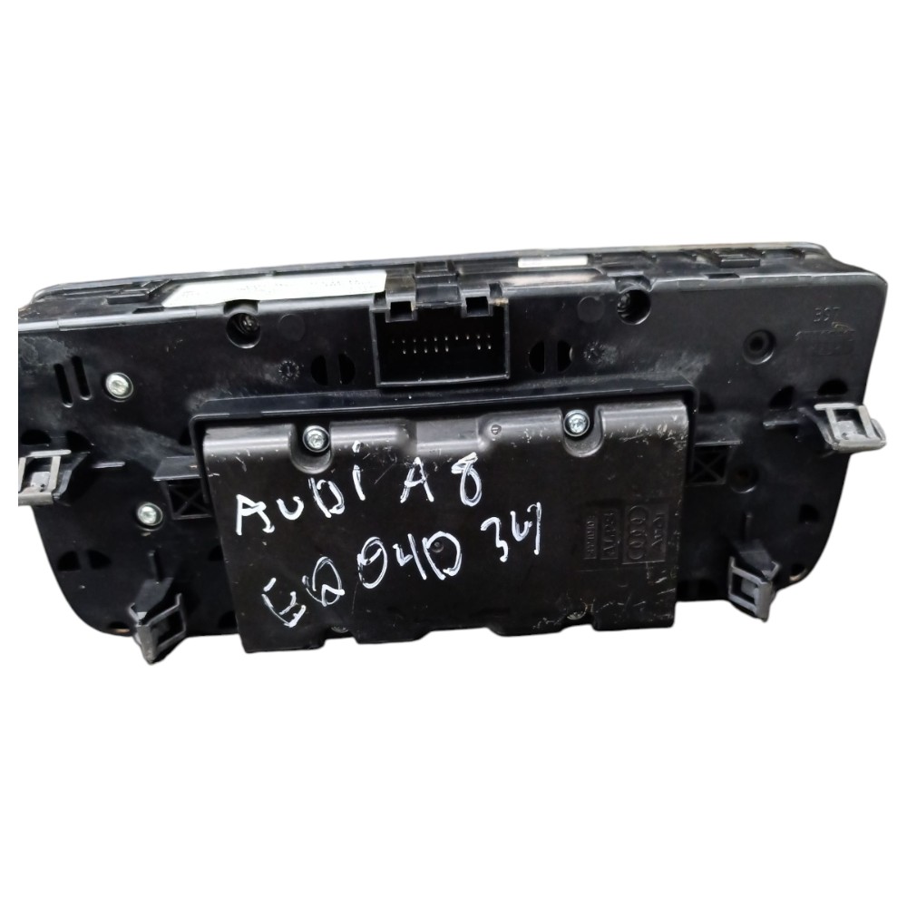 Painel de controle multimidia Mmi Audi A8 2011 Preto 3
