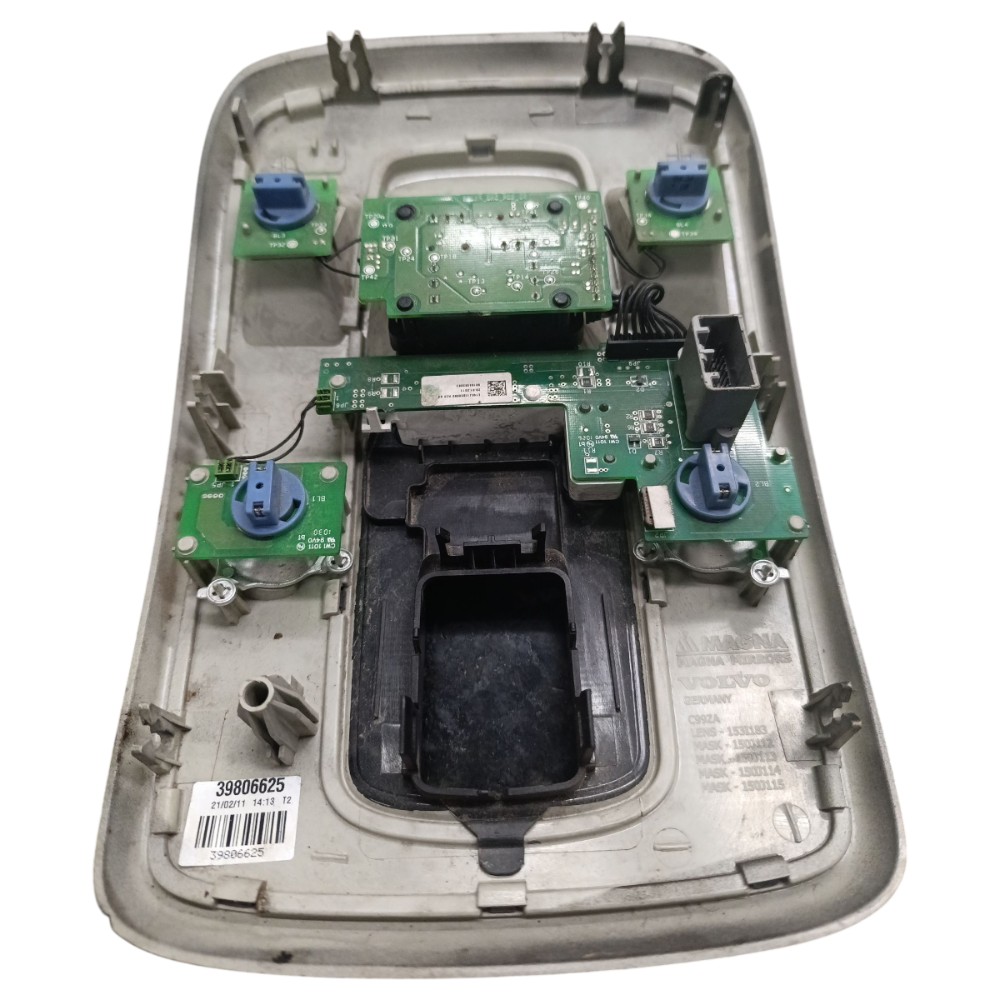 Luz cortesia teto solar volvo C30 2,0 2007 a 2011 5