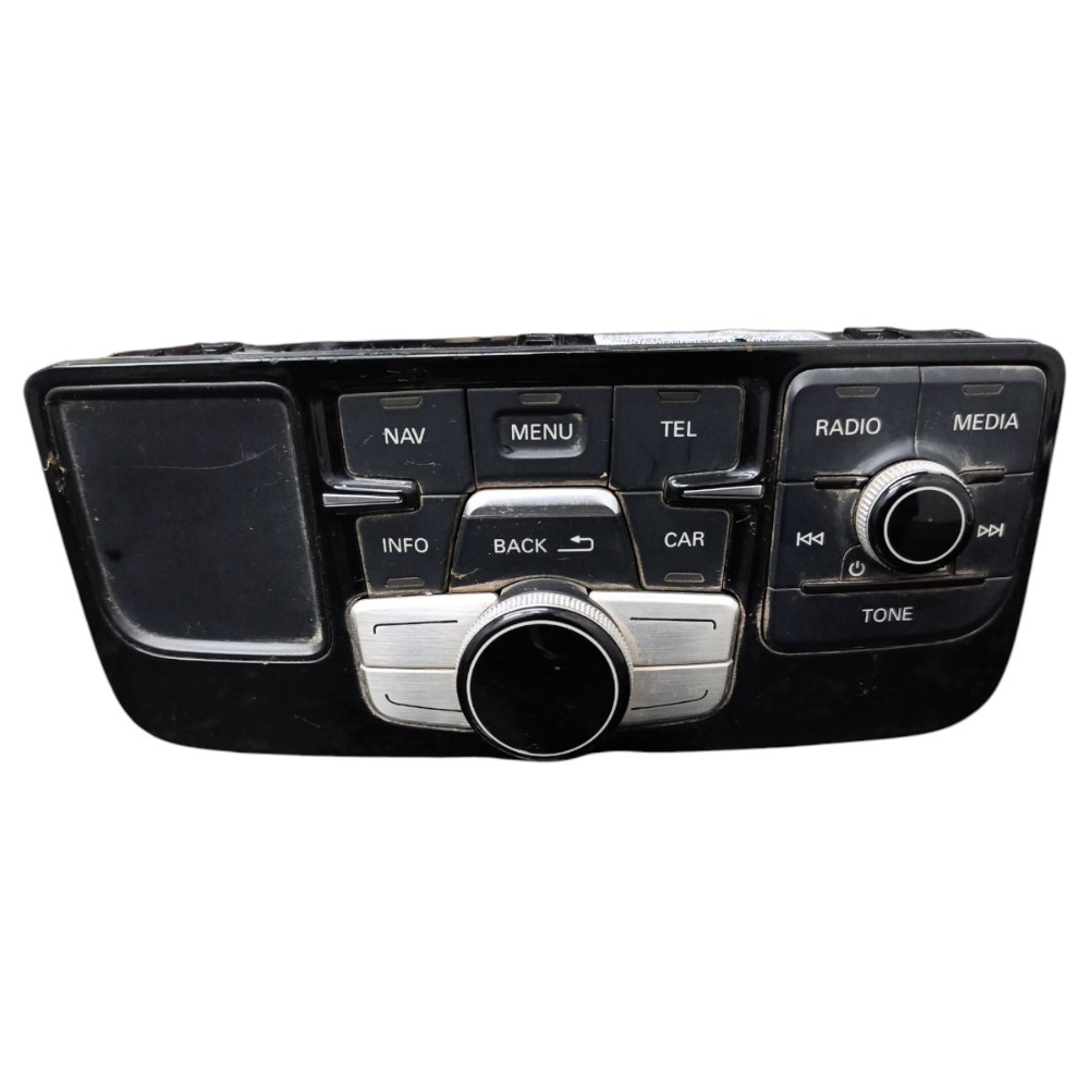 Painel de controle multimidia Mmi Audi A8 2011 Preto