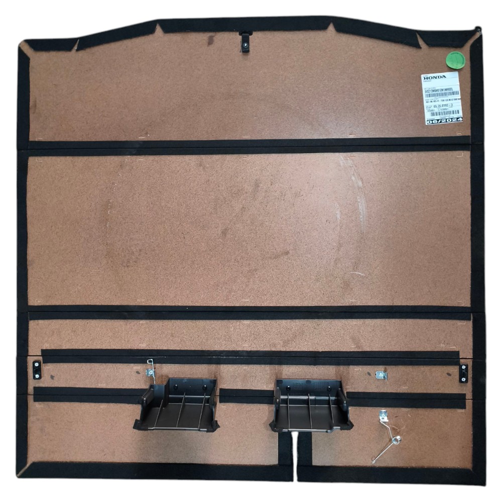 Tampão Step Porta Malas Do Honda Hrv 2023 2.0 Flex Preto E Marrom