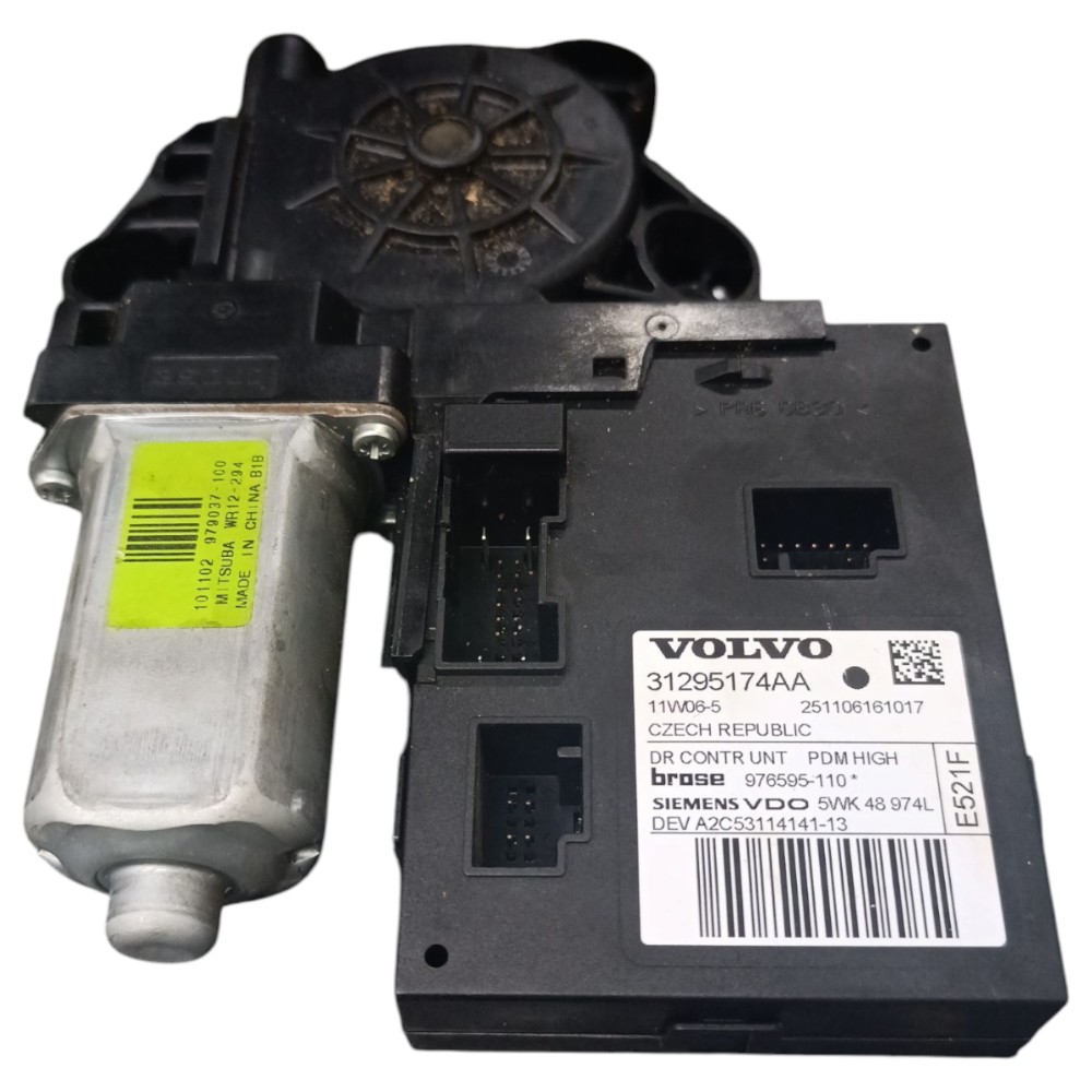 Motor vidro elétrico dianteiro direit volvo C30 2,0 2007 5