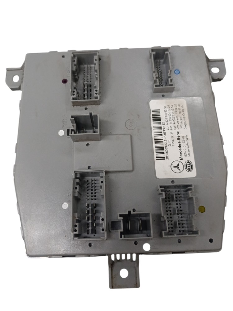 Módulo Bsi Conforto Mercedes Benz C200 2020 2021 2022