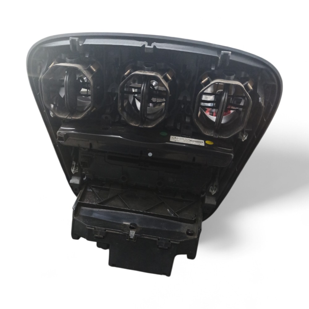 Moldura Console Central Completa Mercedes Benz C200 C180 6